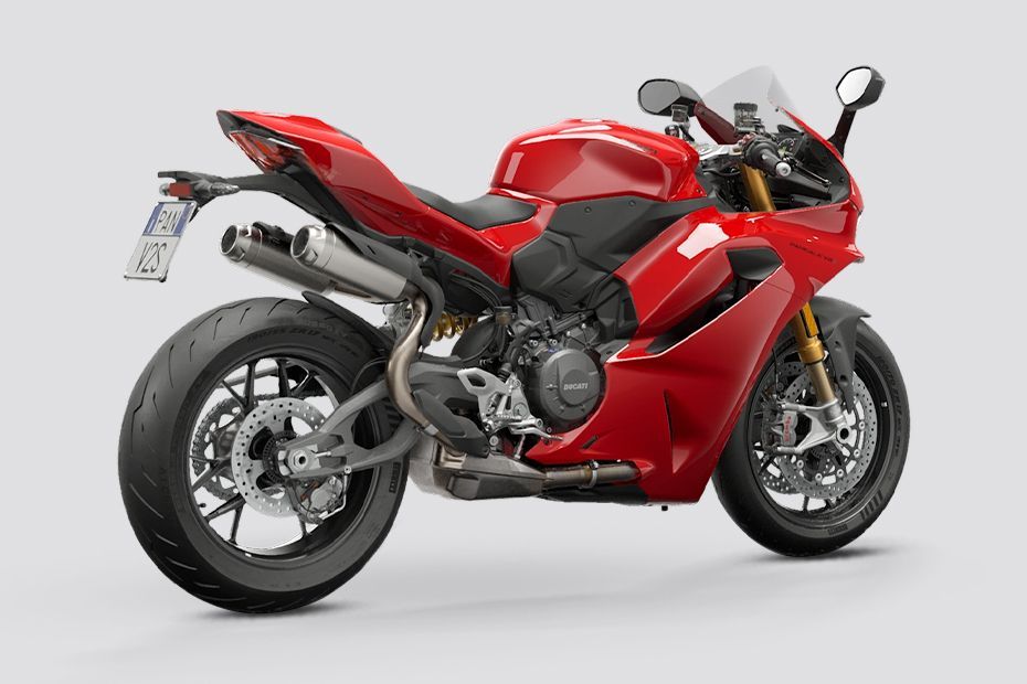 Rear Right Three Quarter View of Panigale V2 (2020-2025)