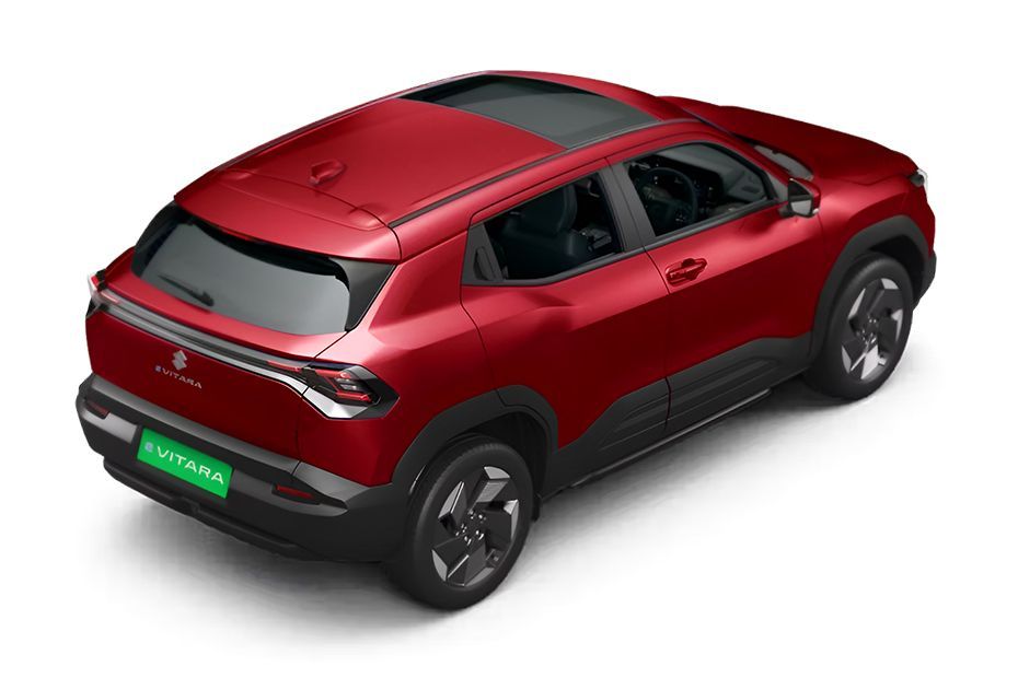 Rear Right Three Quarter View Image of e Vitara