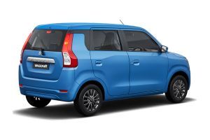 Rear Right Three Quarter View Image of Wagon R