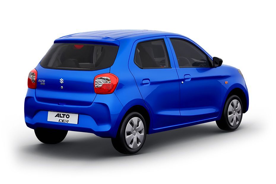 Rear Right Three Quarter View Image of Alto K10