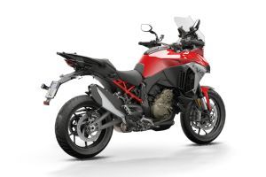 Rear Right Three Quarter View of Multistrada V4