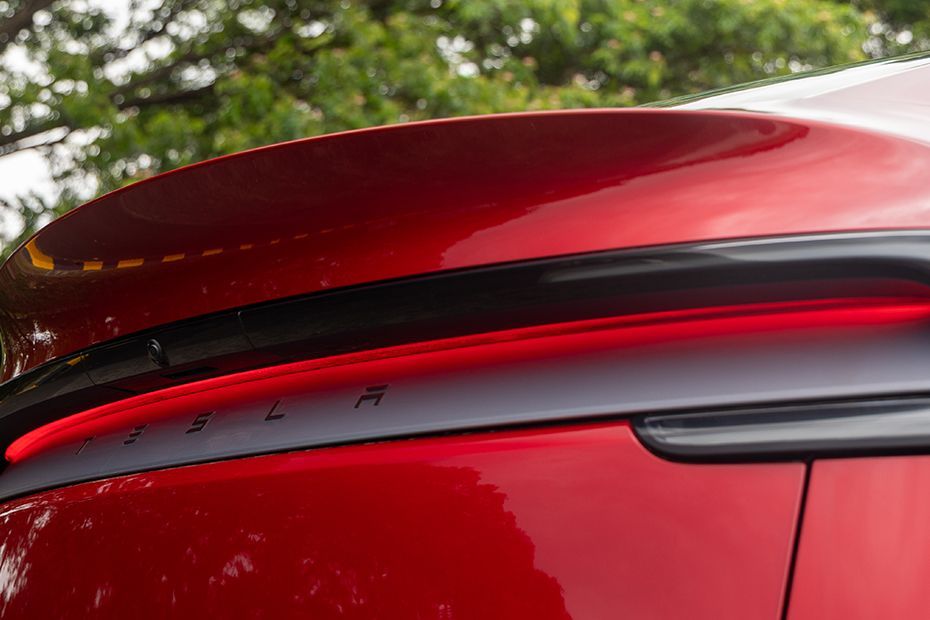 Rear Spoiler Image of Model Y