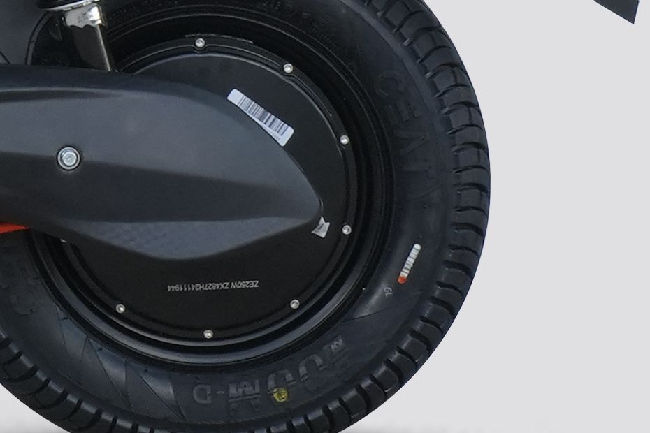 Rear Tyre of Eeva Eco