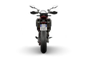 Rear View of Hypermotard 698 Mono