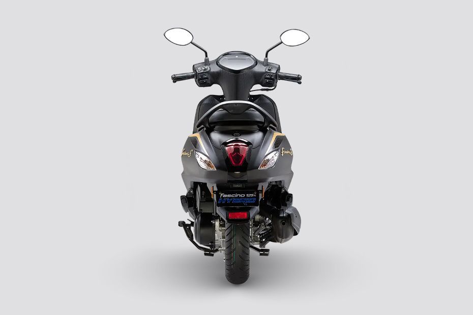 Rear View of Fascino 125 Fi Hybrid
