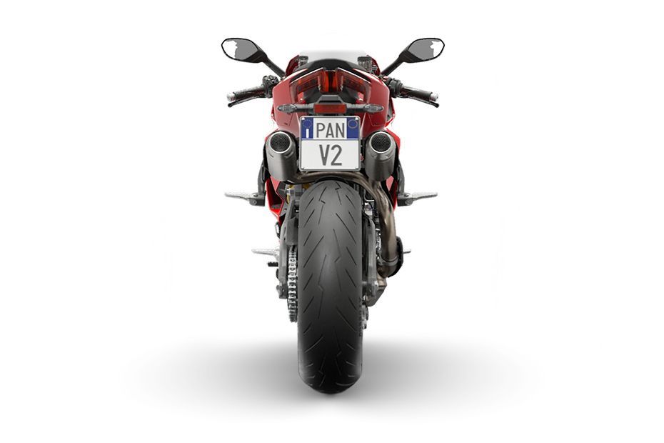Rear View of Panigale V2