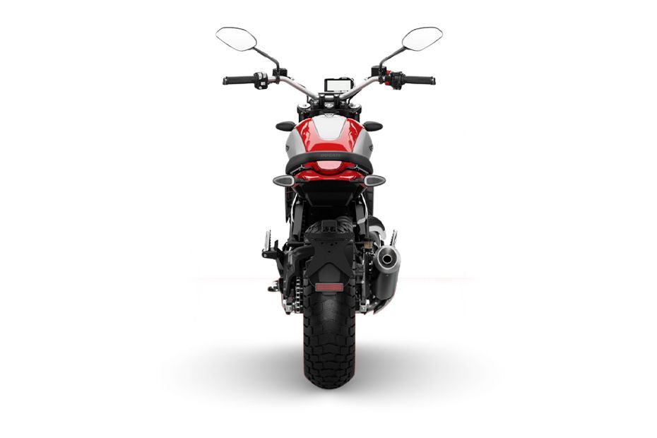 Rear View of Scrambler 800