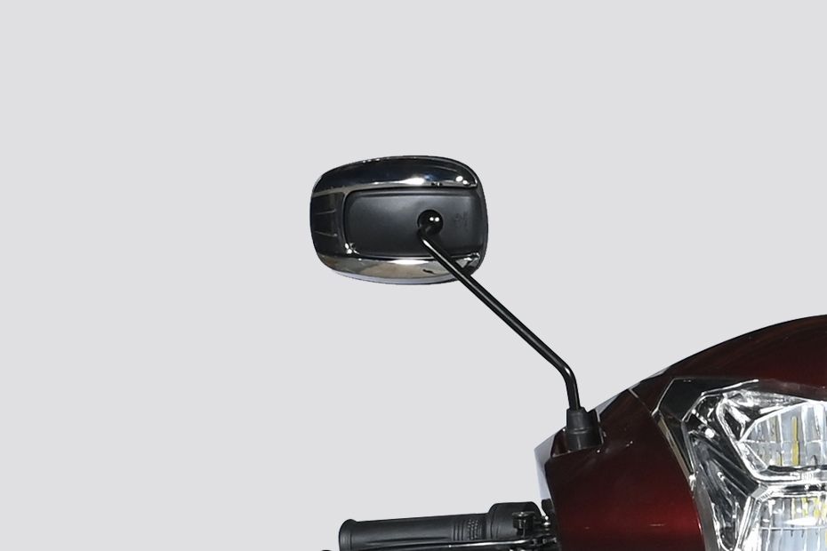 Rear View Mirror(Front View) of Model_