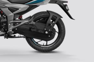 Rear Wheel of Pulsar 125