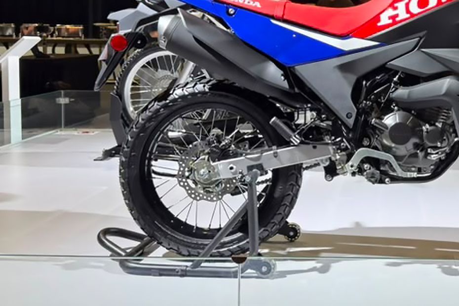 Rear Wheel of XR 300 Rally