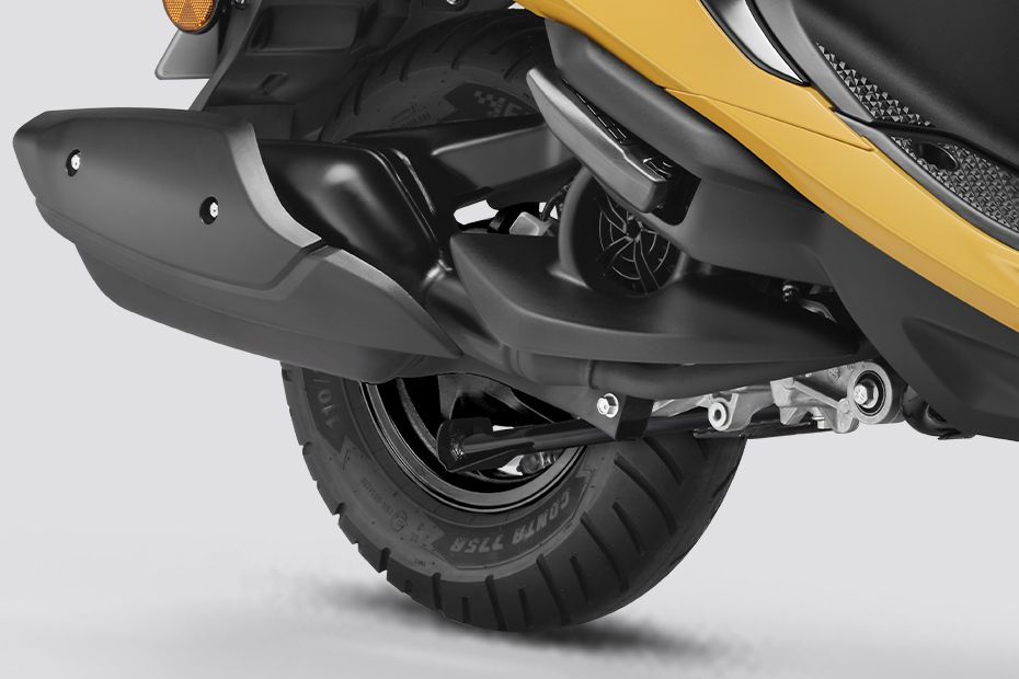 Rear Wheel of Fascino 125 Fi Hybrid