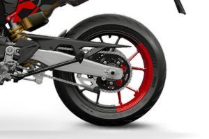 Rear Wheel of Hypermotard 698 Mono