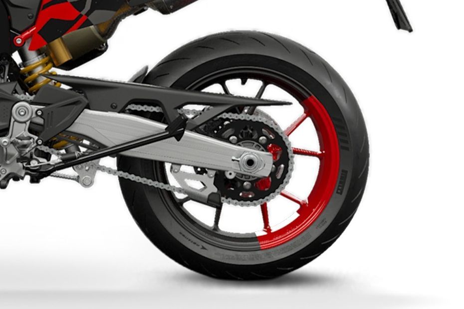 Rear Wheel of Hypermotard 698 Mono