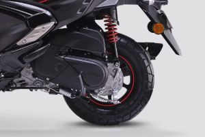 Rear Wheel of RayZR 125 Fi Hybrid