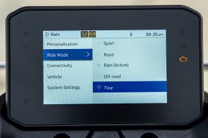 Riding Modes of Pulsar N160 S