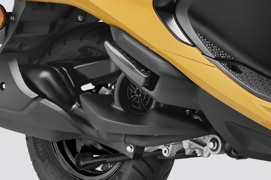 Engine (Right) of Fascino 125 Fi Hybrid