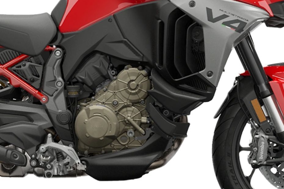 Engine (Right) of Multistrada V4