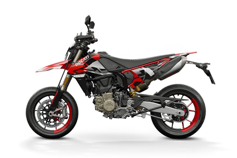 Side Profile View (Left) of Hypermotard 698 Mono
