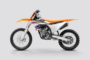 Side Profile View (Left) of 250 SX-F
