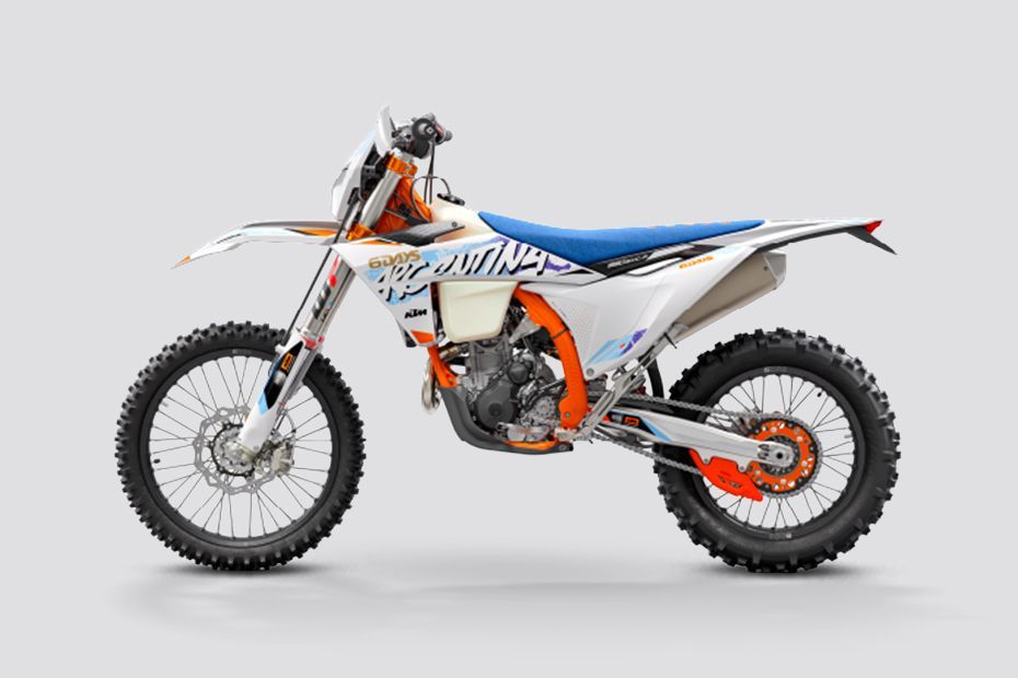 Side Profile View (Left) of 350 EXC-F
