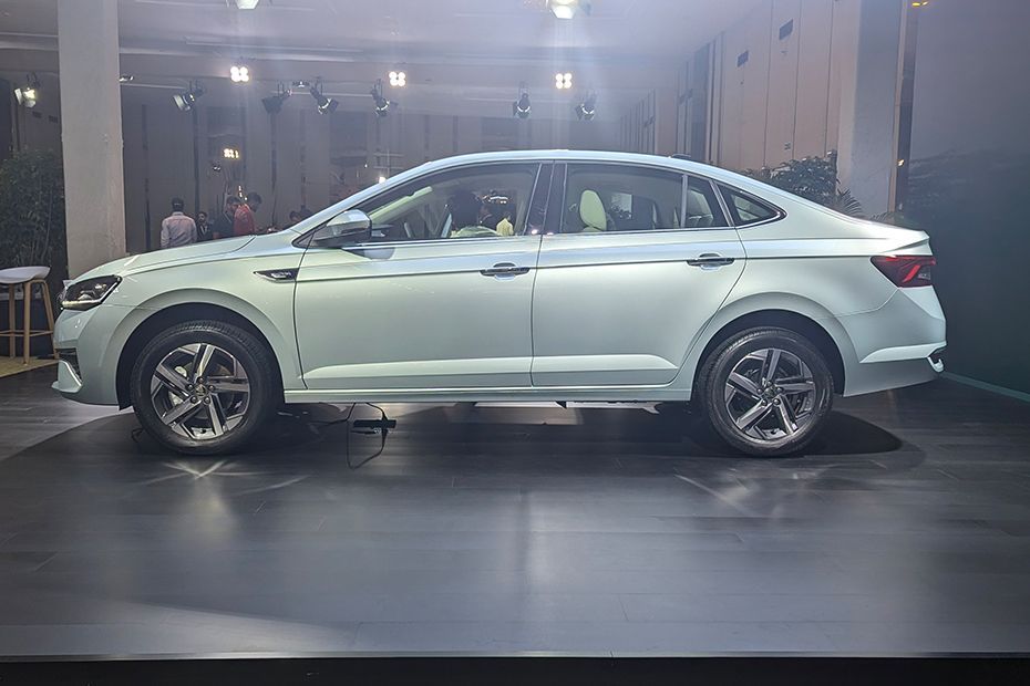 Side Profile View (Left) Image of Slavia Facelift