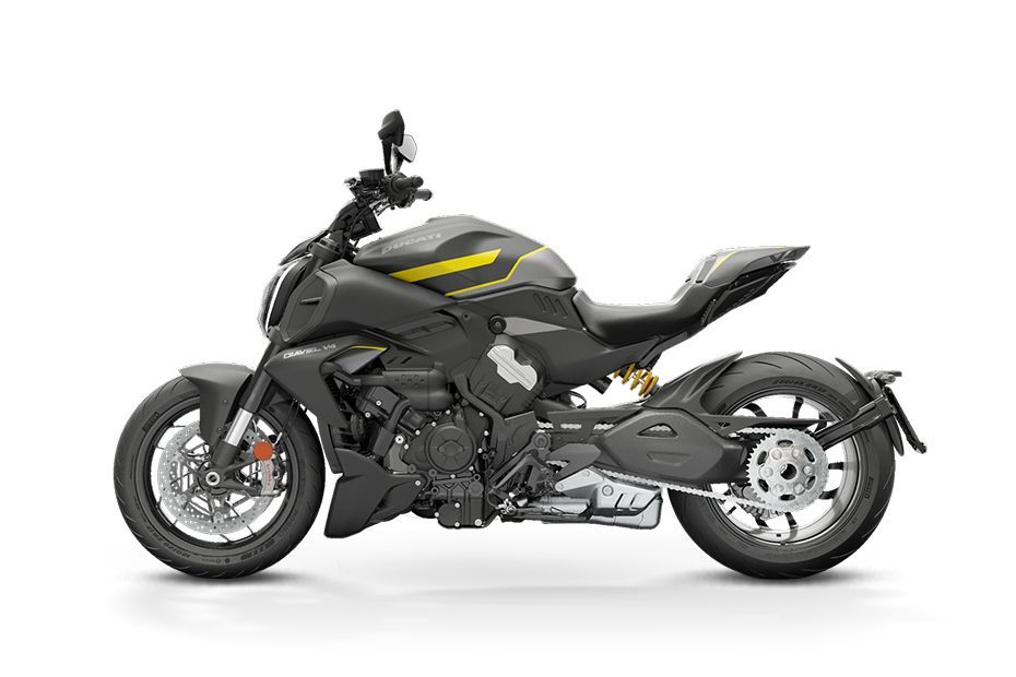 Side Profile View (Left) of Diavel V4