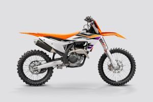 Side Profile View (Right) of 250 SX-F