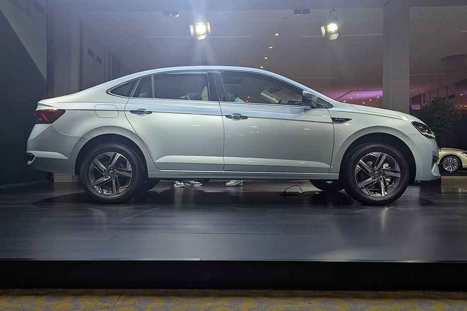 Side Profile View (Right) Image of Slavia Facelift