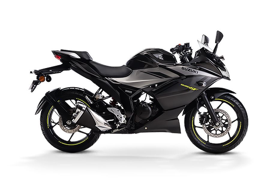 Side Profile View (Right) of Gixxer SF