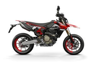 Side Profile View (Right) of Hypermotard 698 Mono