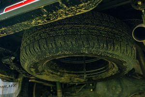 Spare Tyre Image of Hilux
