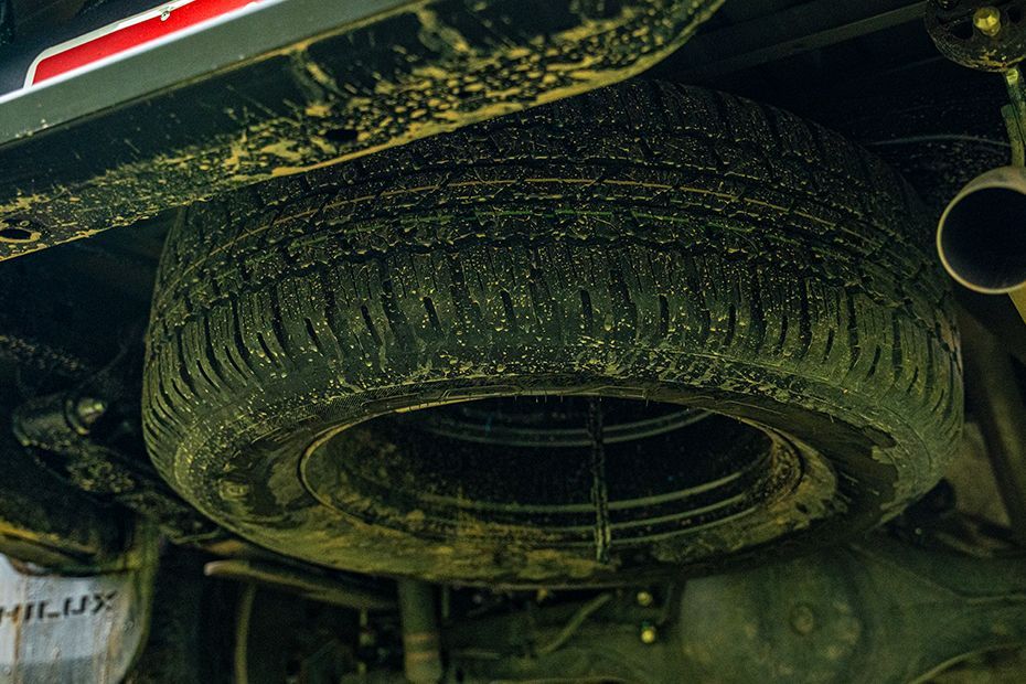 Spare Tyre Image of Hilux