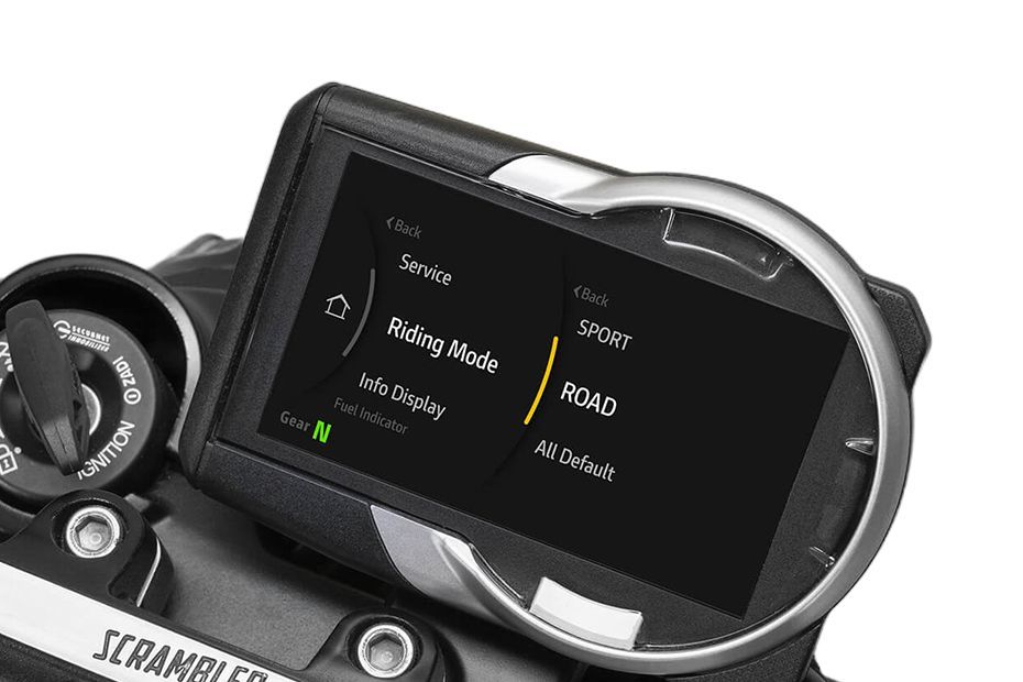Tachometer of Scrambler 800