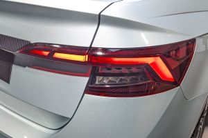 Taillight Image of Slavia Facelift