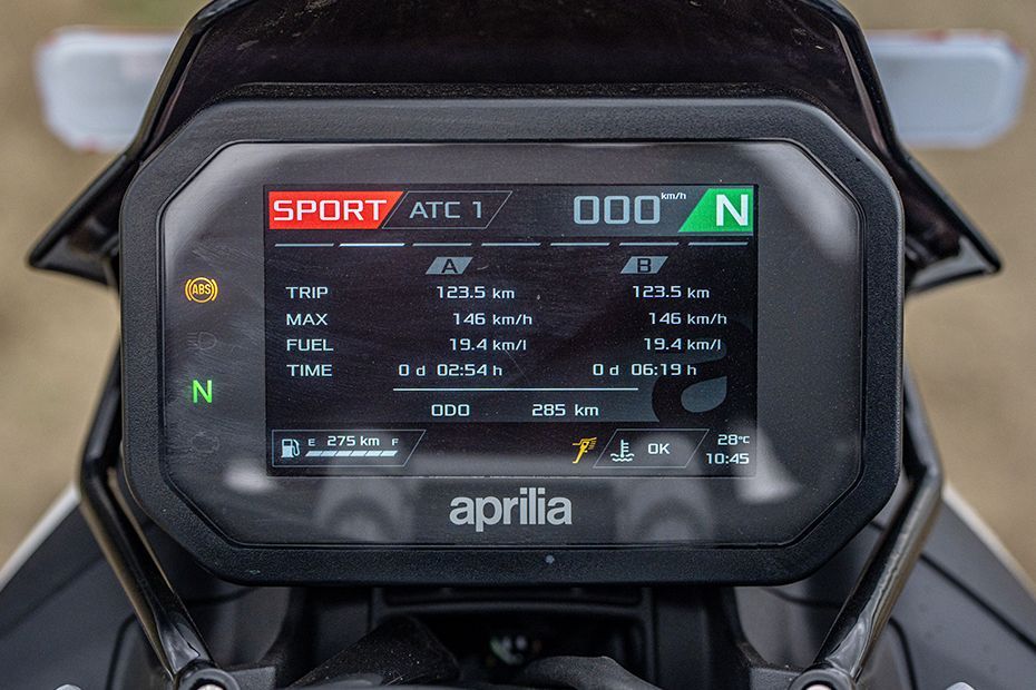Trip Meter Image of Tuono 457