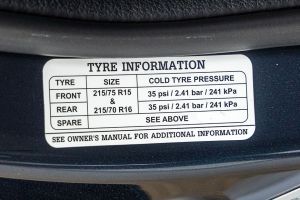 Tyre Pressure Information Image of Bolero Neo