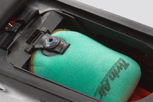 Under seat storage of 50 SX