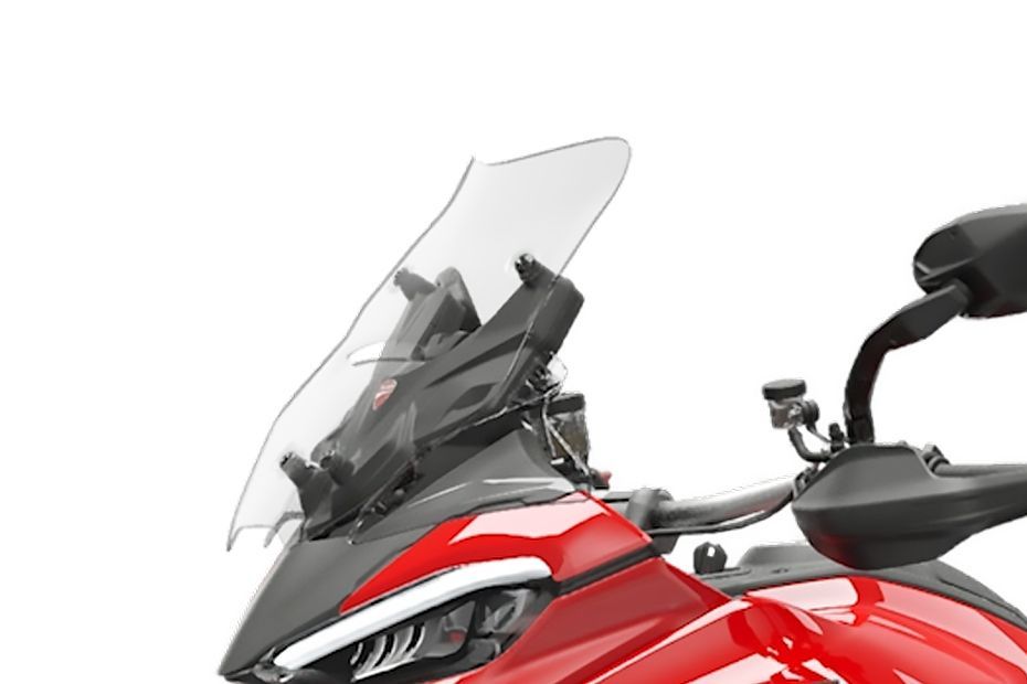 Windshield View of Multistrada V4