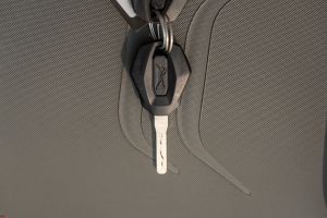 Back side of Key of Apache RTX 300
