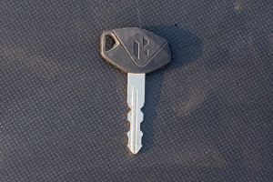 Back side of Key of Destini 110