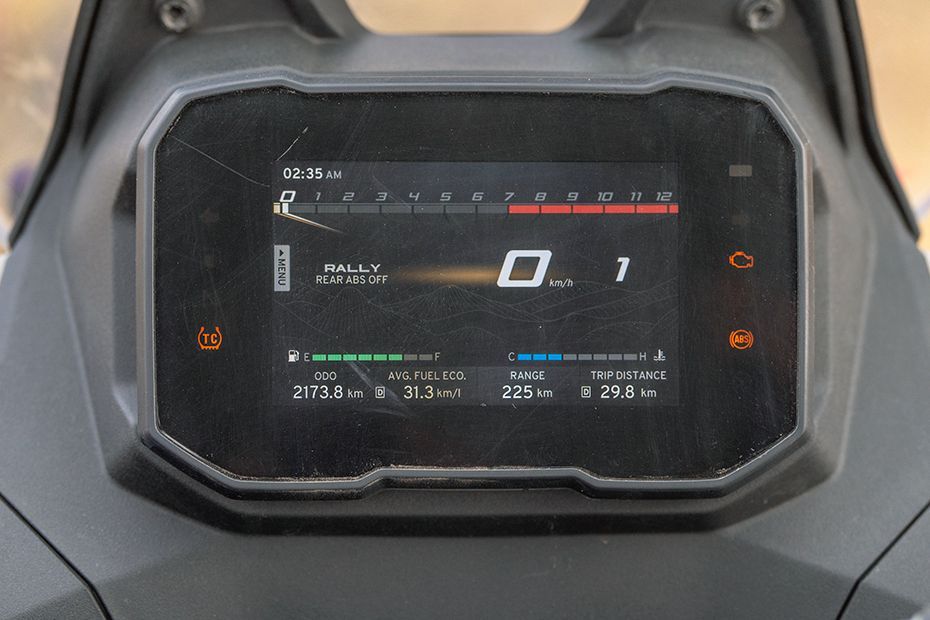 Instrument Cluster of Apache RTX 300