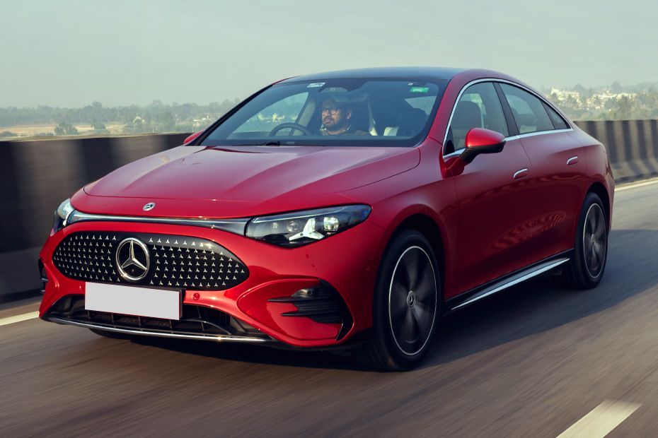 Driving: Front Left Quarter View Image of CLA