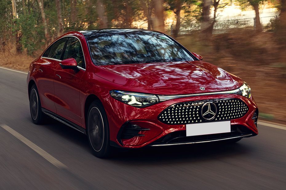 Driving: Front Right Quarter View Image of CLA