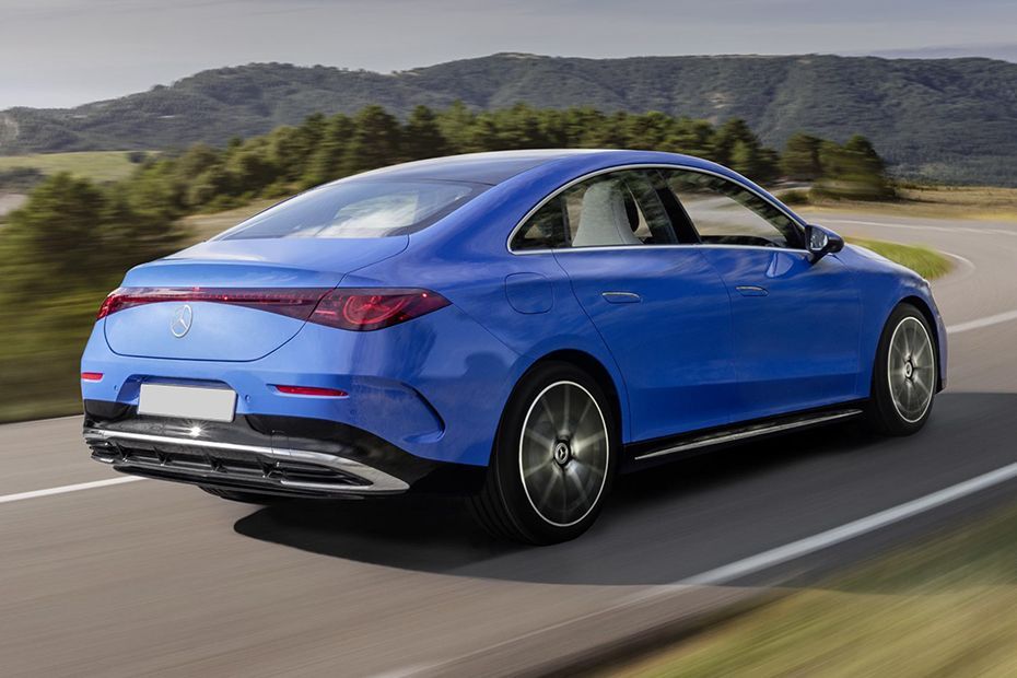 Driving: Rear Right Three Quarter View Image of A-Class