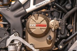 Engine Badge of Apache RTX 300