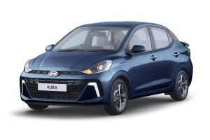 Front 1/4 left Image of Aura