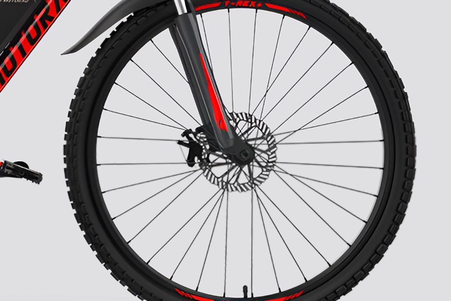 Front Brake View of T-Rex+ V3