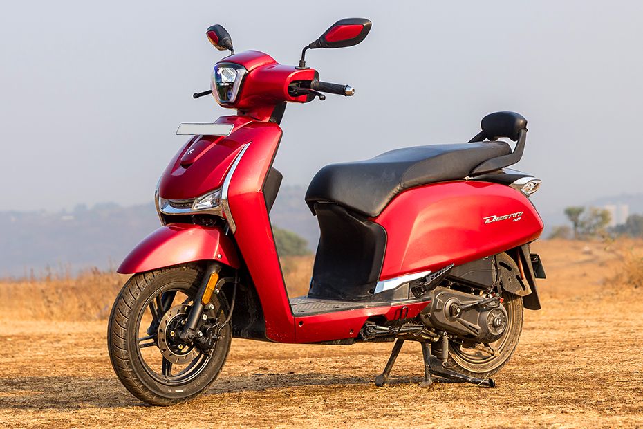 Front Left View of Destini 110