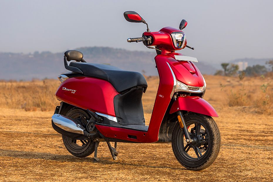 Front Right View of Destini 110