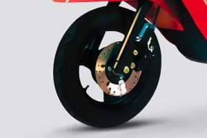 Front Tyre View of Jett
